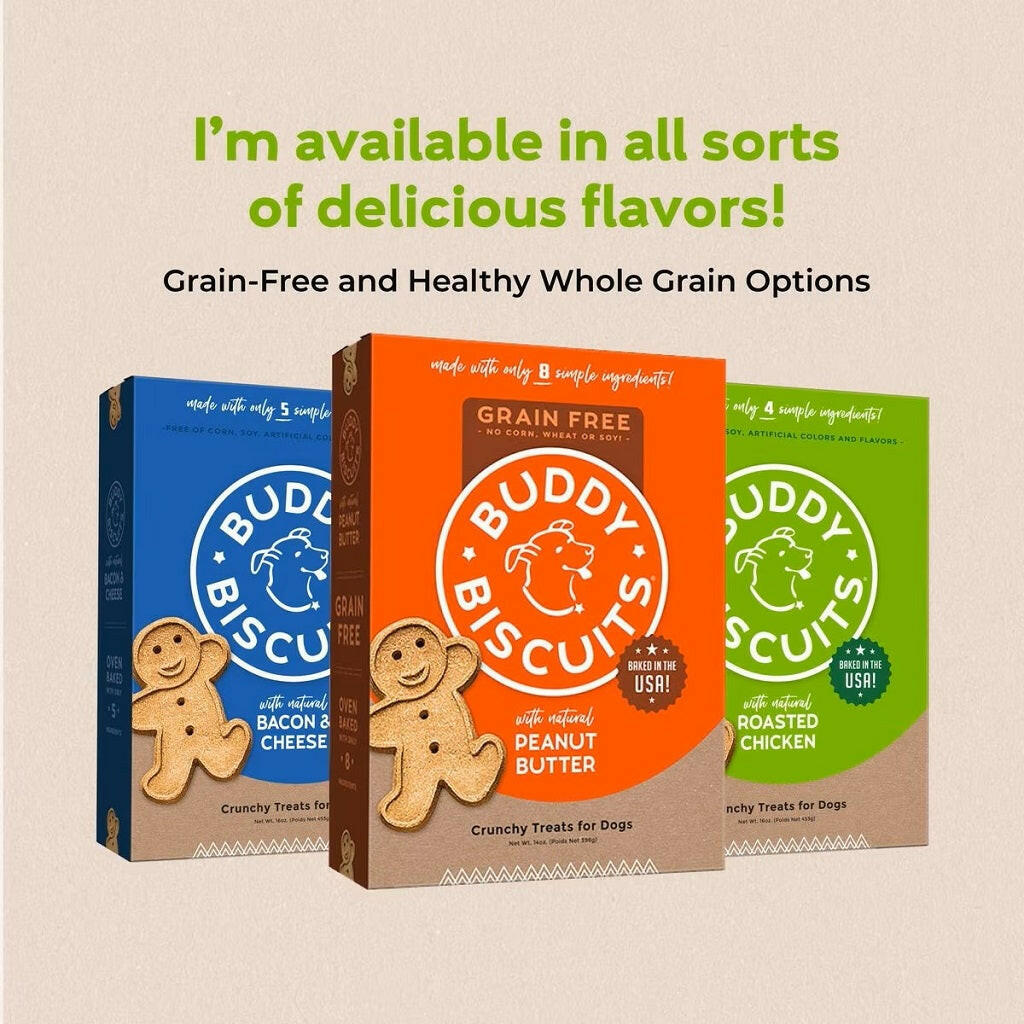 Buddy Biscuits Oven Baked Crunchy Roasted Chicken Dog Treats