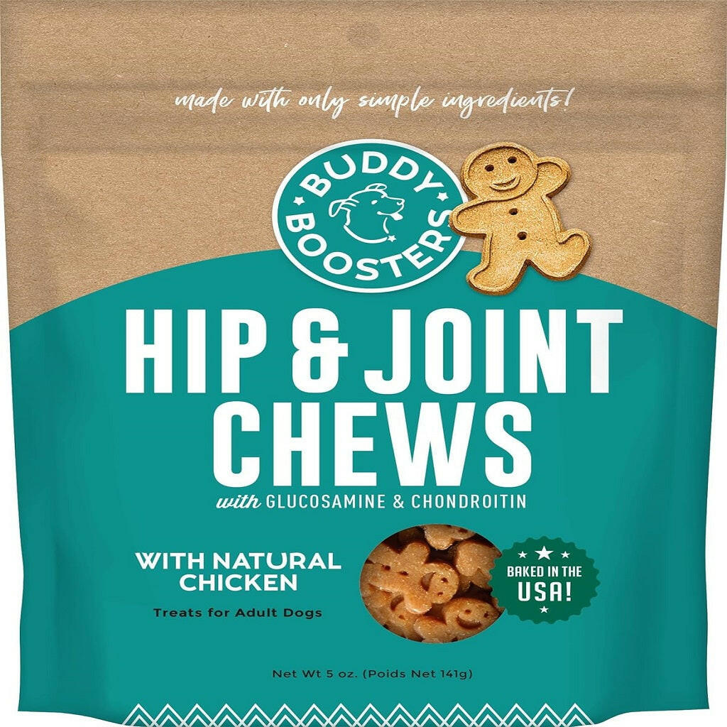 Buddy Boosters Hip & Joint Chews Chicken Flavored Dog Treats (5 oz)