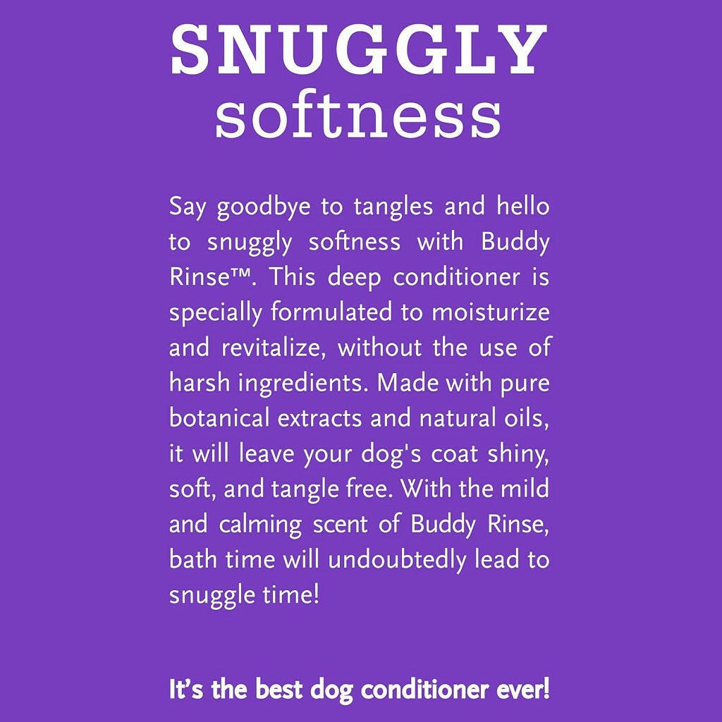 Buddy Rinse Lavender & Mint Hydrating Therapy Conditioner For Dogs (16 oz)