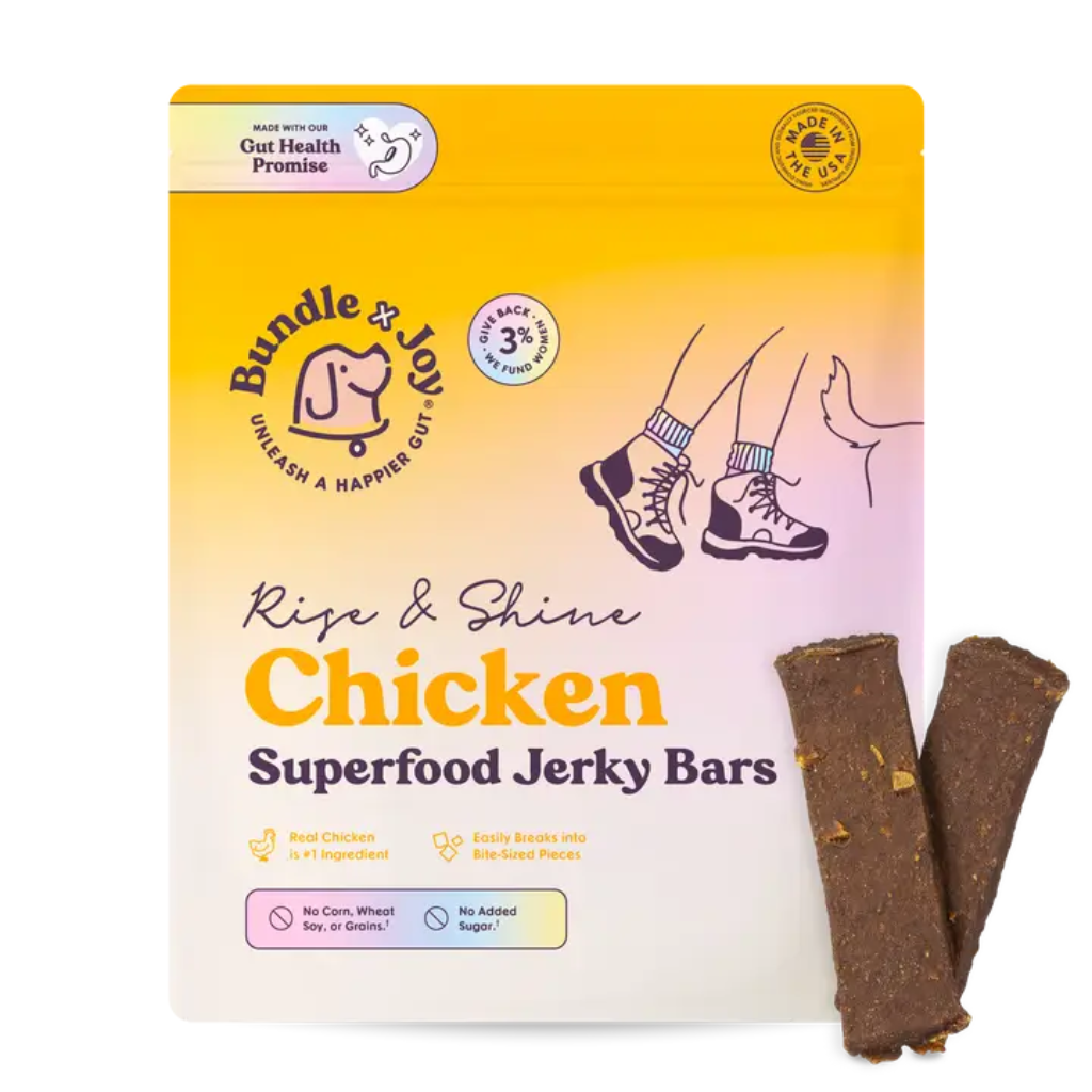 Bundle x Joy Chicken Superfood Jerky Bars for Dogs