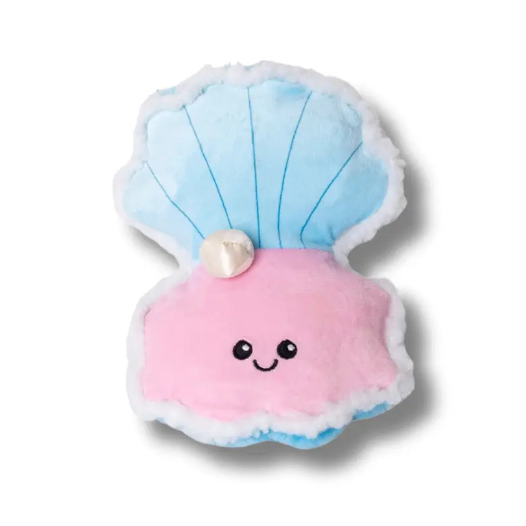 Bundle x Joy Oyster & Pearl Crinkle & Squeak Dog Toy