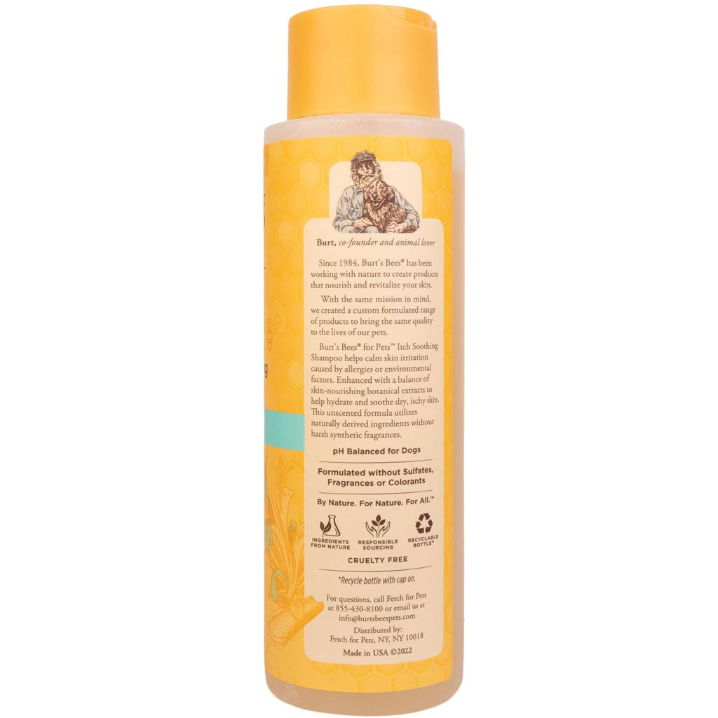 Burt's Bees Itch Soothing Shampoo with Honeysuckle & Aloe Vera, 16-oz