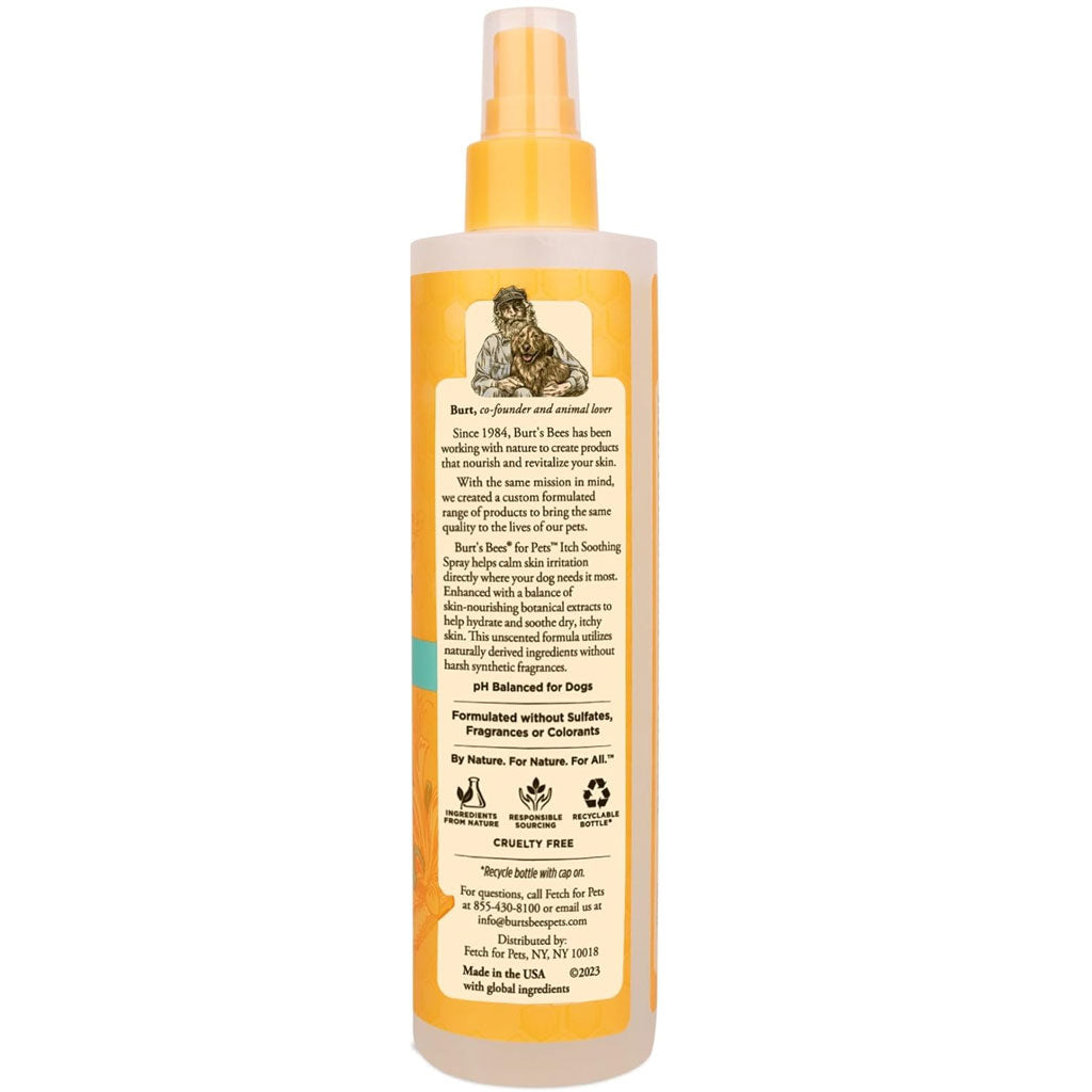 Burt's Bees Itch Soothing Spray with Honeysuckle for Dogs, 10-oz