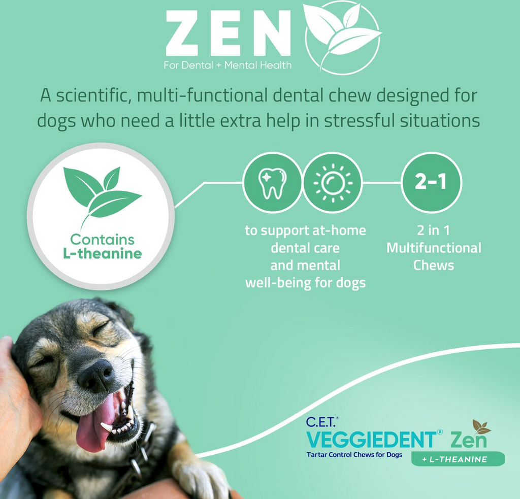 C.E.T. VeggieDent Zen for Small Dogs 11-22 lbs