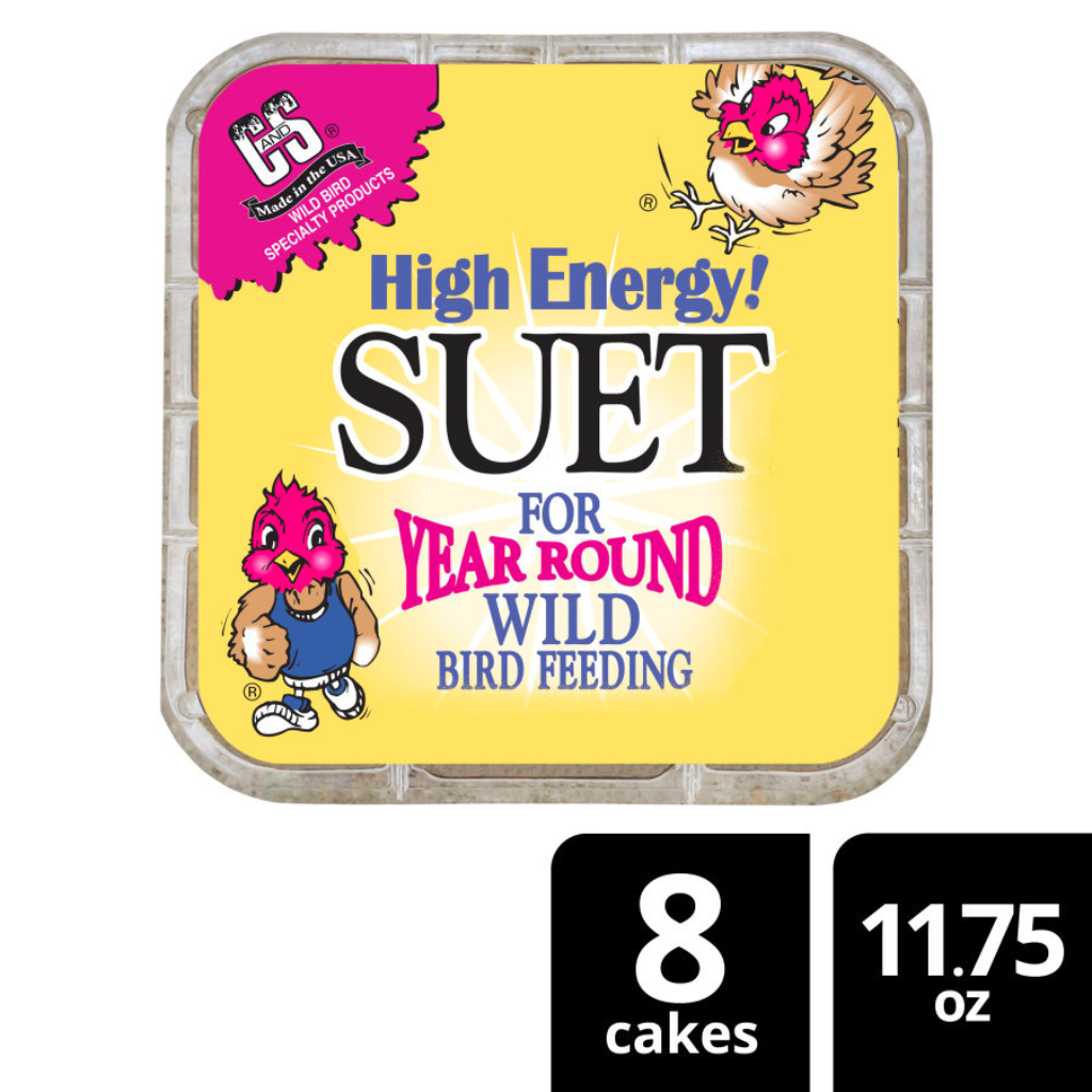 C&S High Energy Suet Treat for Wild Birds (11.75 oz)
