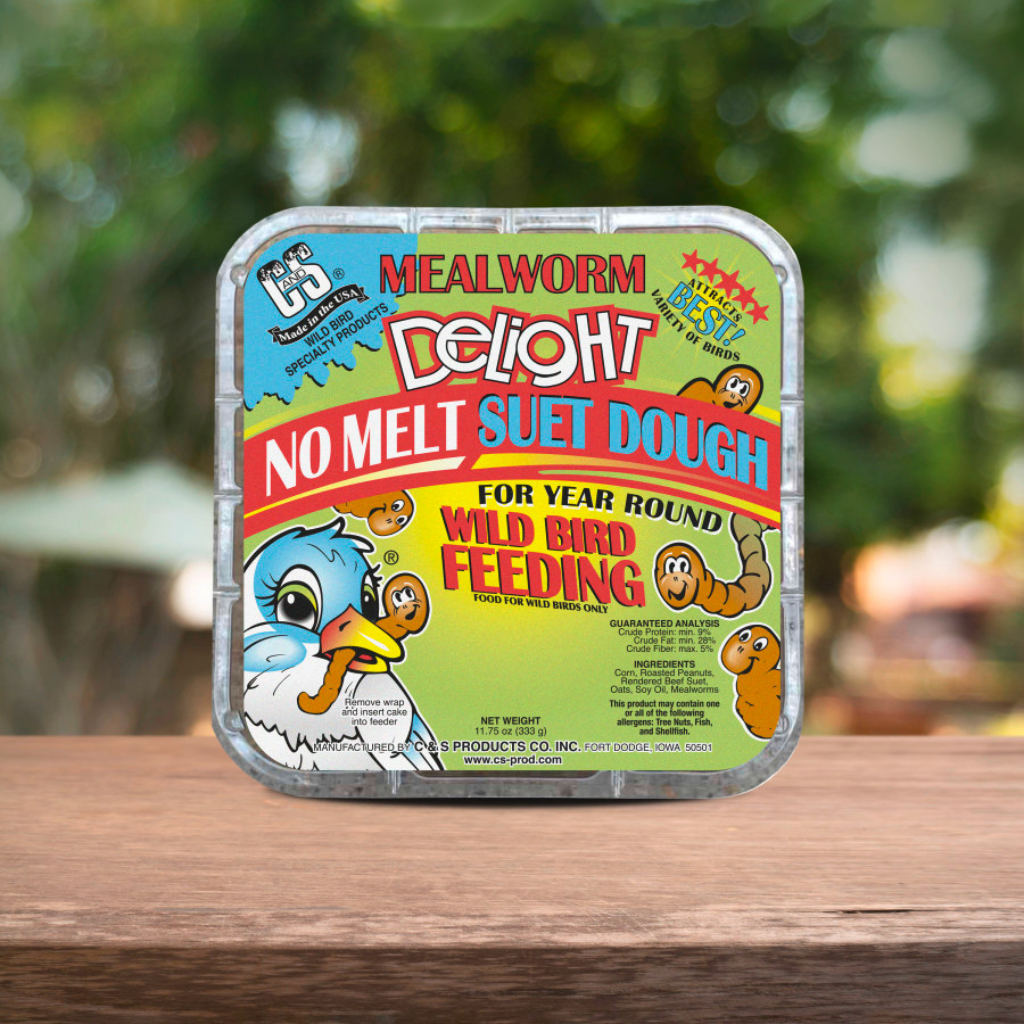 C&S No Melt Suet Dough for Wild Birds (11.75 oz)