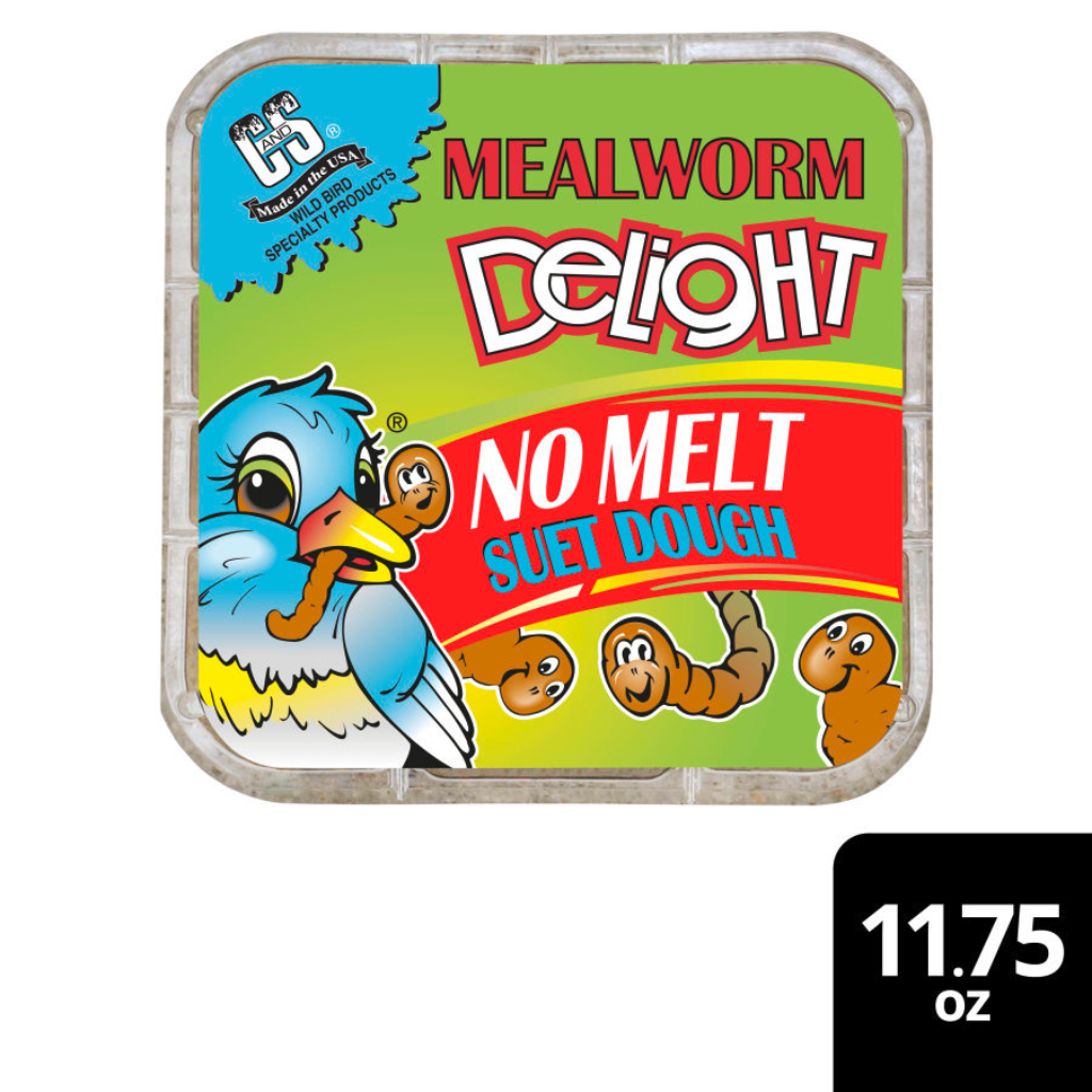 C&S No Melt Suet Dough for Wild Birds (11.75 oz)
