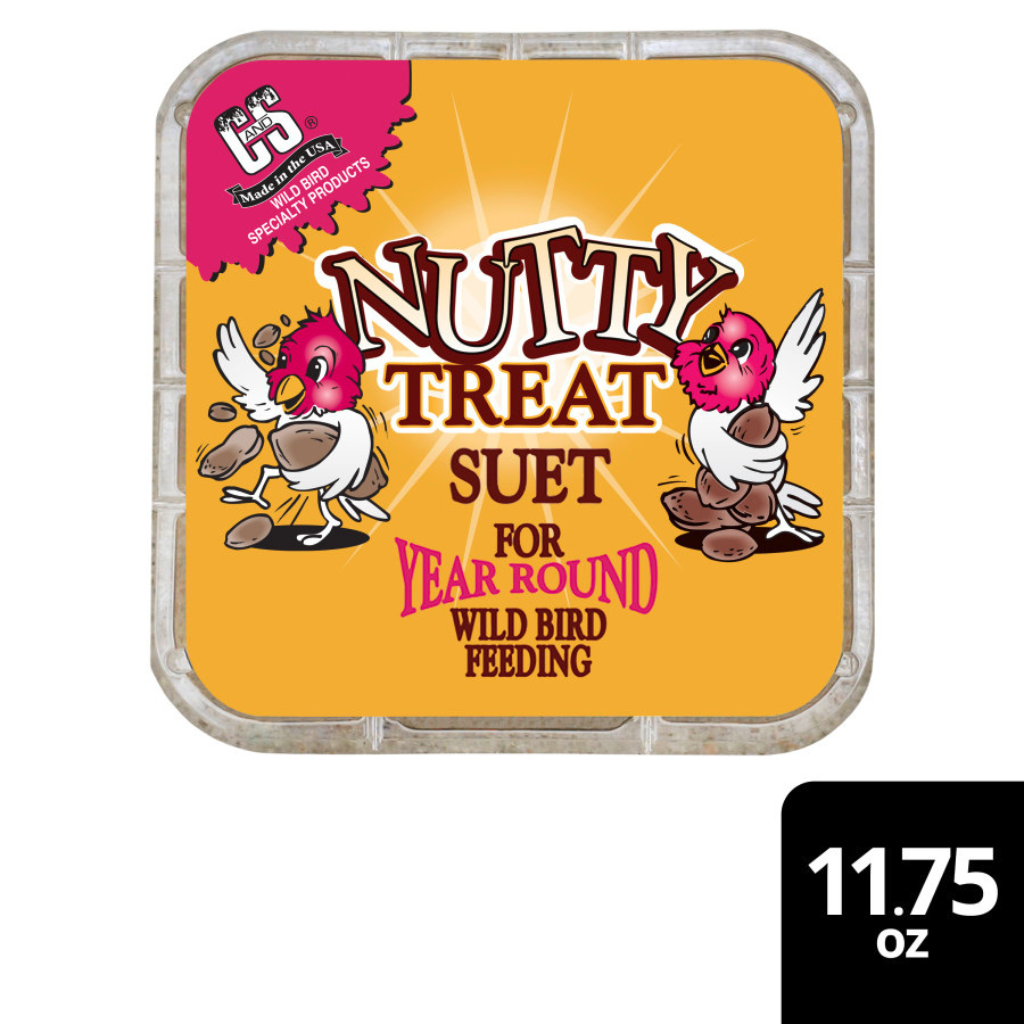 C&S Suet Treat for Wild Birds, 12 pack