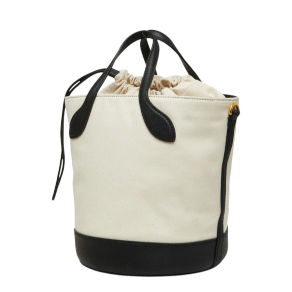 Bally  Canvas Leather Tote Bag (Pre-Owned)