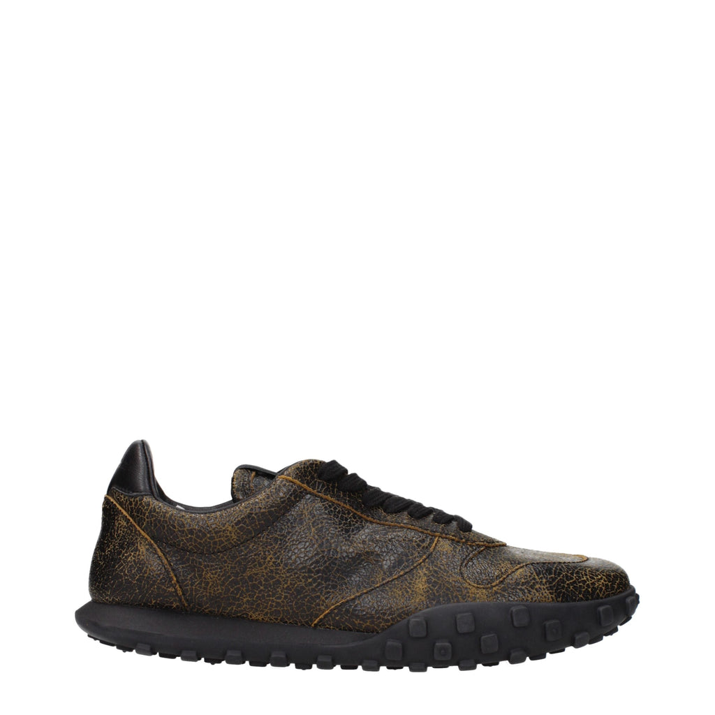 Jil Sander Leather Men's Sneakers