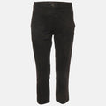 Isabel Marant Etoile Black Cotton Capri Trousers