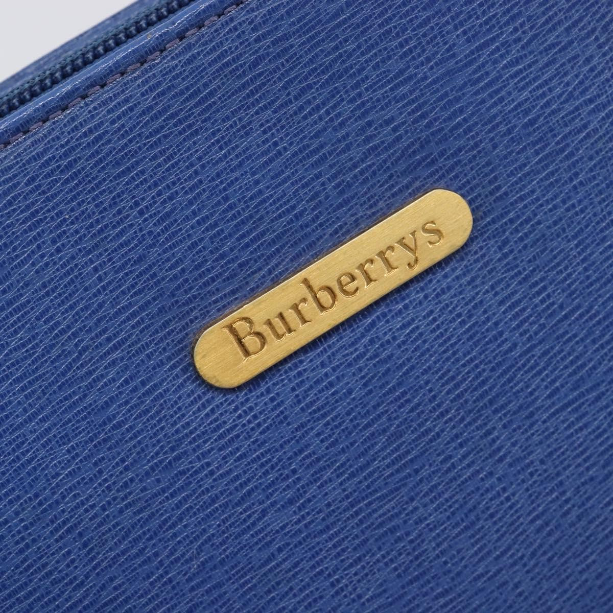 Burberry Shoulder Leather Leather Shoulder Bag Bag (Pre-Owned)