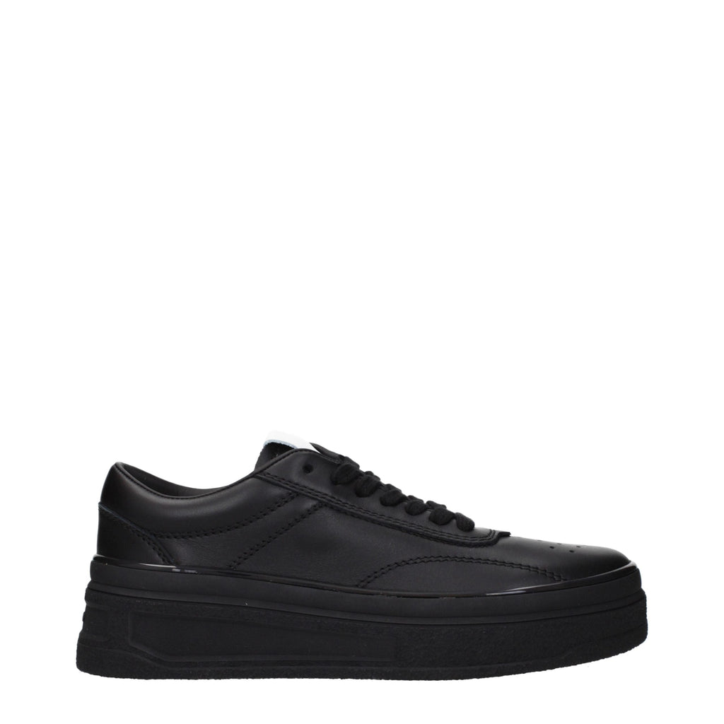 Jil Sander Leather Platform Women's Sneakers