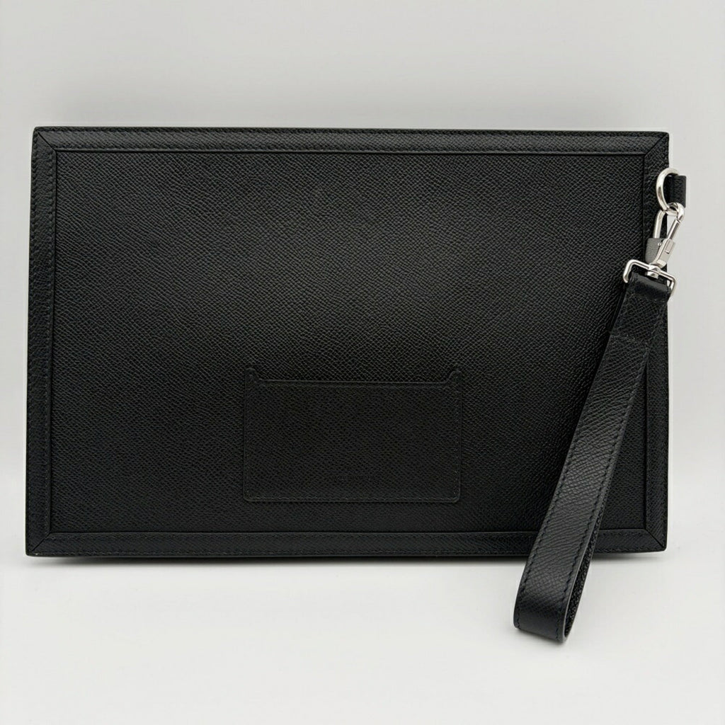 Burberry Leather Clutch Bag (Pre-Owned)