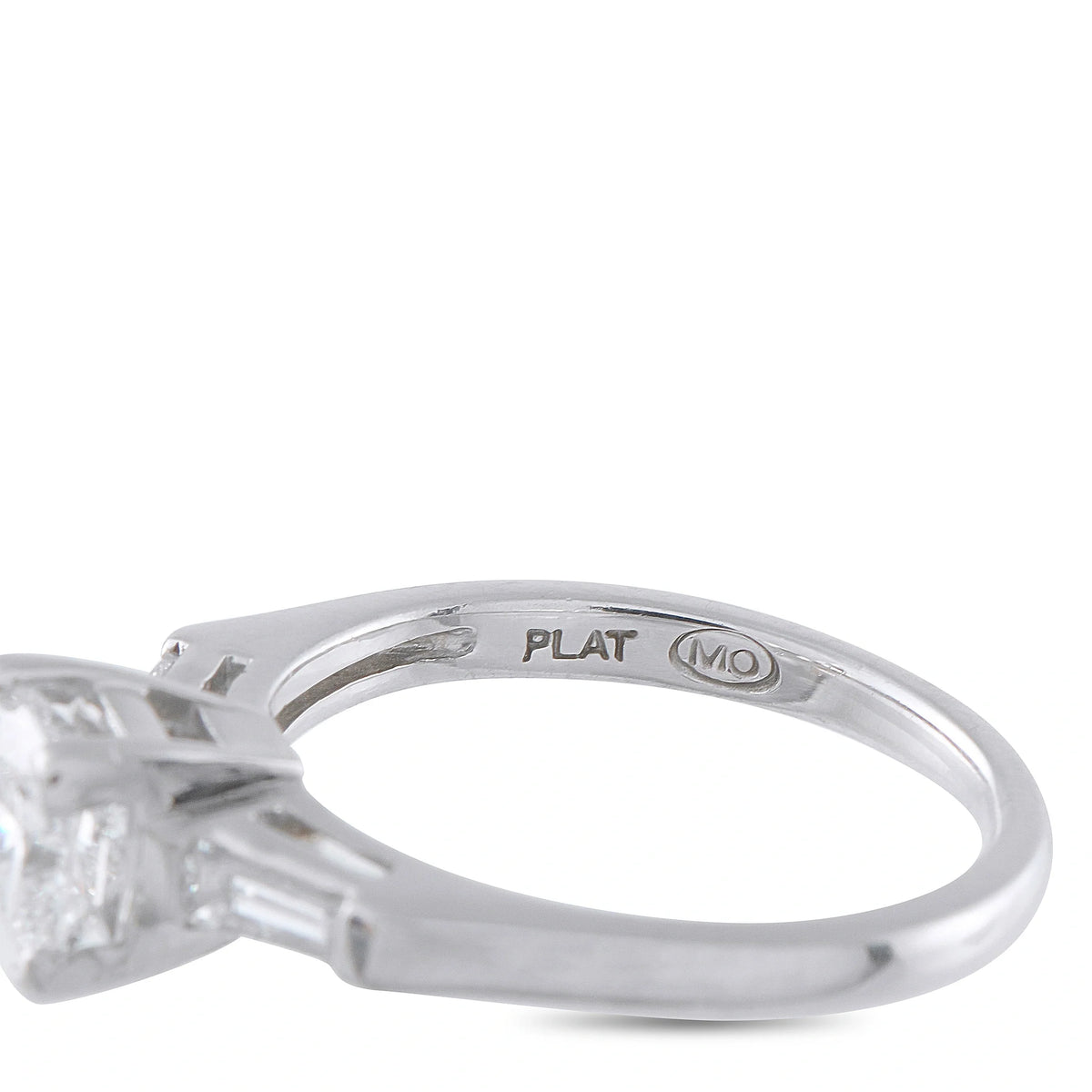 LB Exclusive Platinum 1.22ct Diamond Engagement Ring MF25-072826