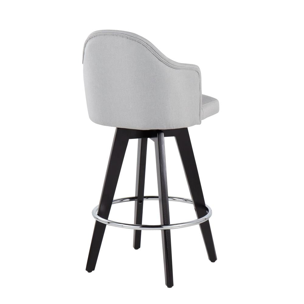Modern Fabric Counter Stools