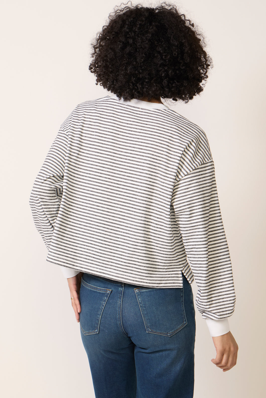 Women's Kaylin Cozy Stripe T-Shirt