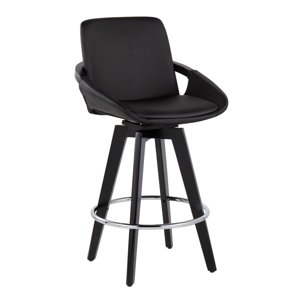 Minimalist Swivel Counter Seating