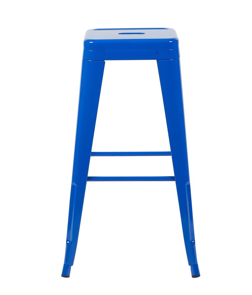 Contemporary Metal Barstools with Detachable Construction