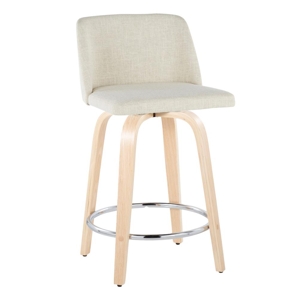 Stylish Upholstered Counter Stools