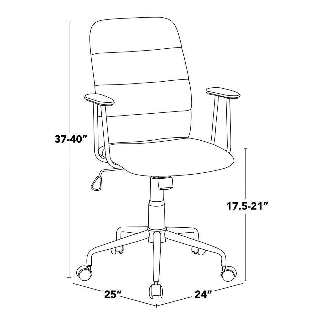 Contemporary Upholstered Office Chair