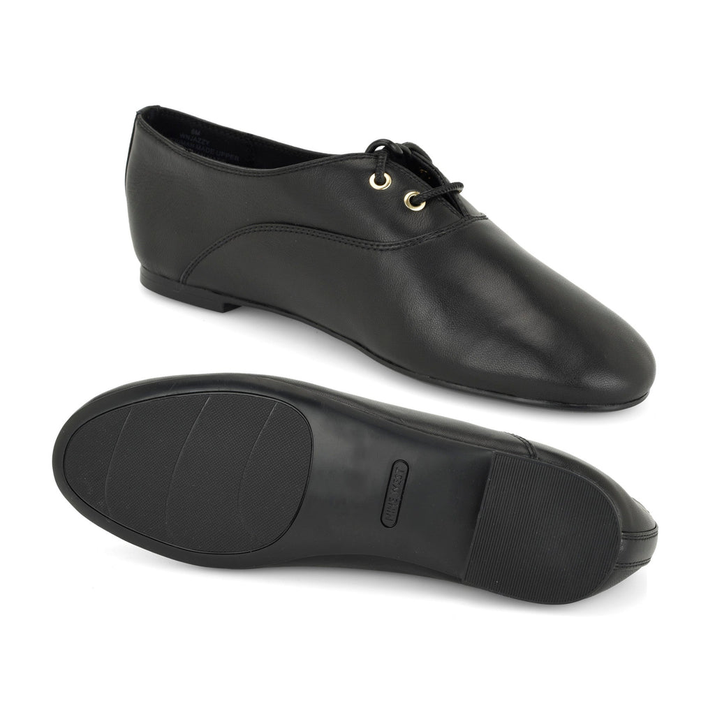 Jazzy Leather Oxford Flats