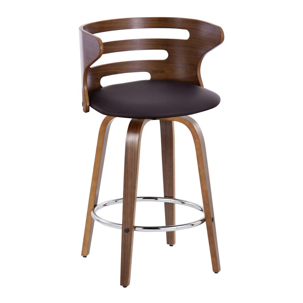 Upholstered Swivel Counter Stools
