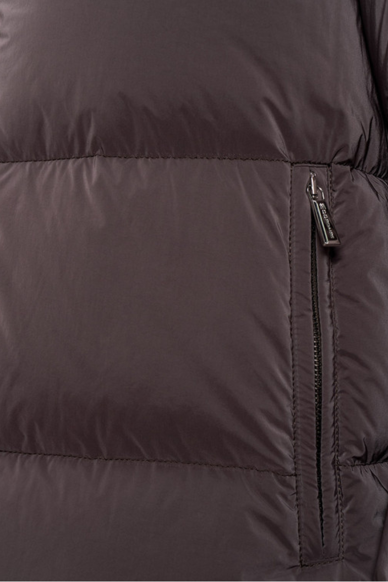 Moorer Carinziasf Down Coat Marrone