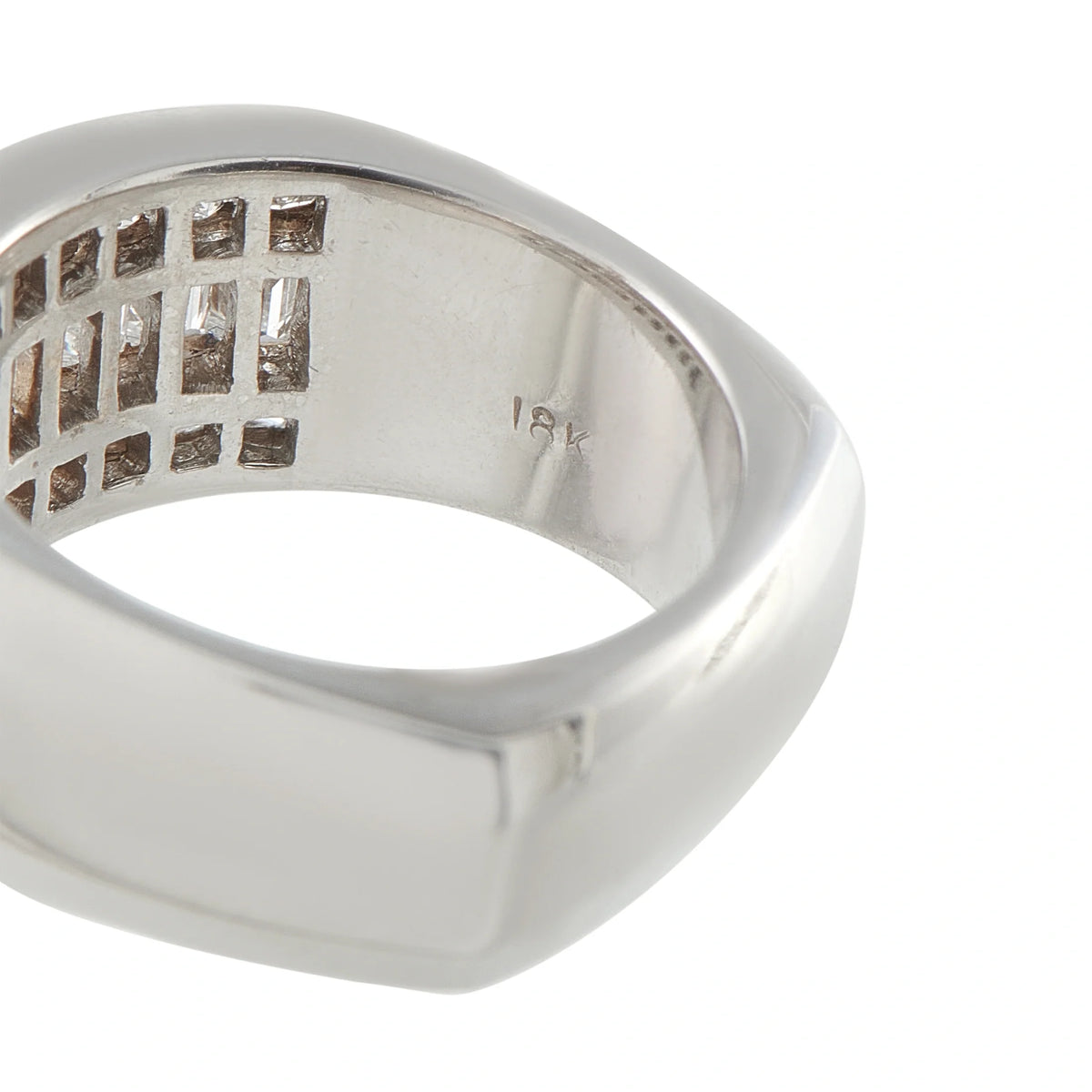 LB Exclusive 18K White Gold 1.90ct Diamond Ring MF01-080426