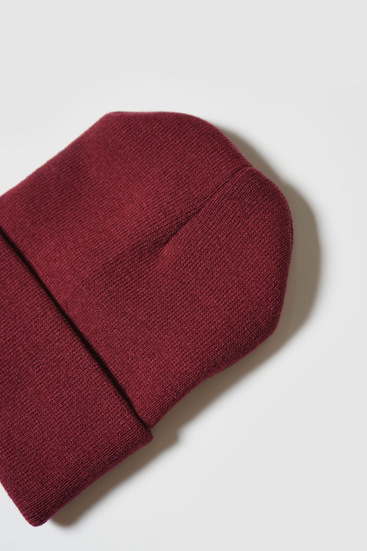 Acrylic Watch Cap / Burgundy