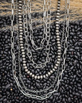 Calder Five Strand Chain Fashion Necklace Set
