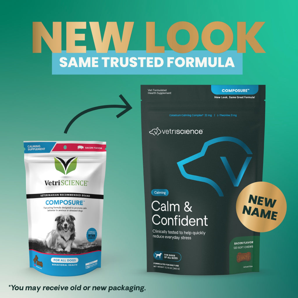 Calm & Confident Chews Bacon Flavor for Dogs