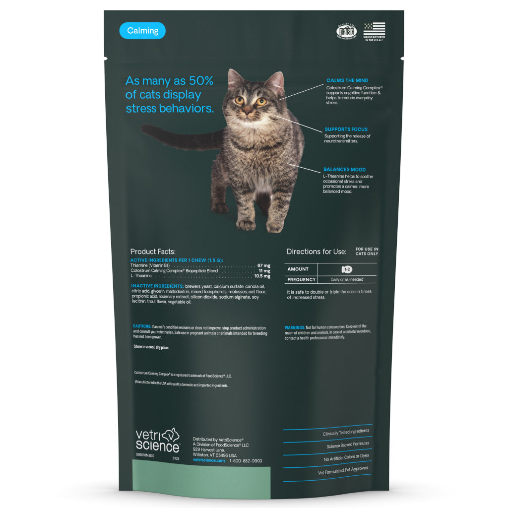 Calm & Confident chews for Cats