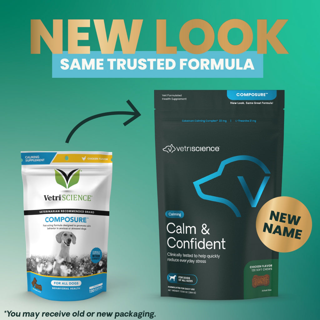 Calm & Confident Chews for Dogs Chicken Flavor