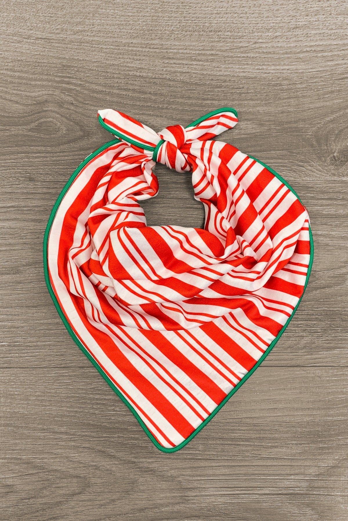 Candy Cane Stripe Family Pajamas - AND PET BANDANA!
