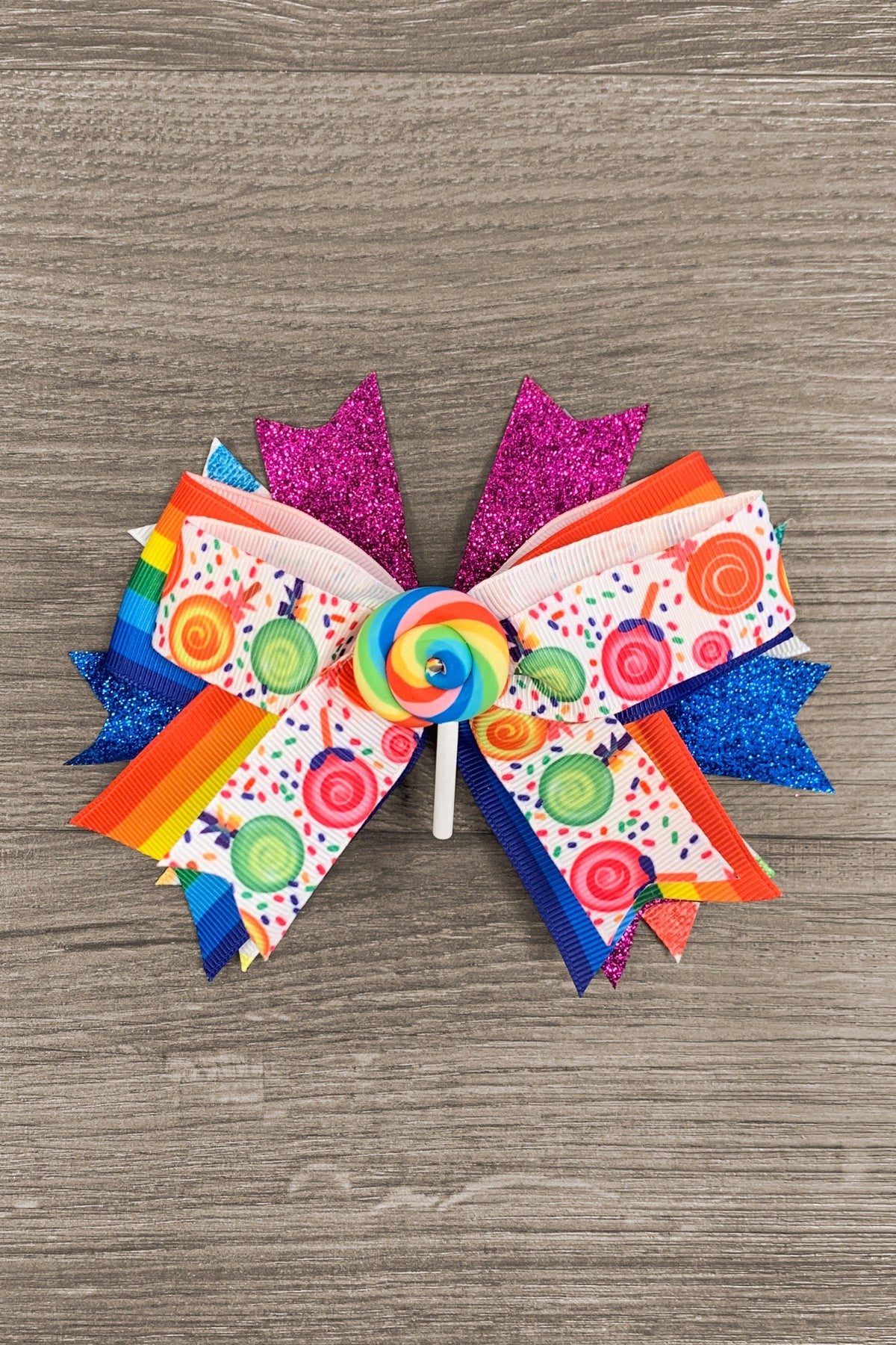 Candyland Hair Bow