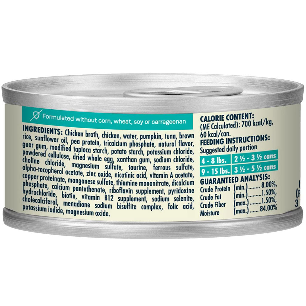 CANIDAE Balanced Bowl Chicken & Pumpkin Recipe in Gravy Wet Cat Food, 3-oz can, case of 24
