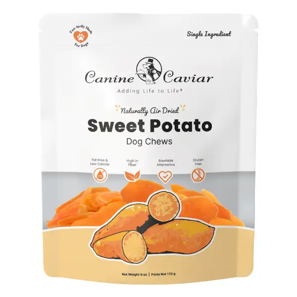 Canine Caviar Dried Sweet Potato Dog Treats