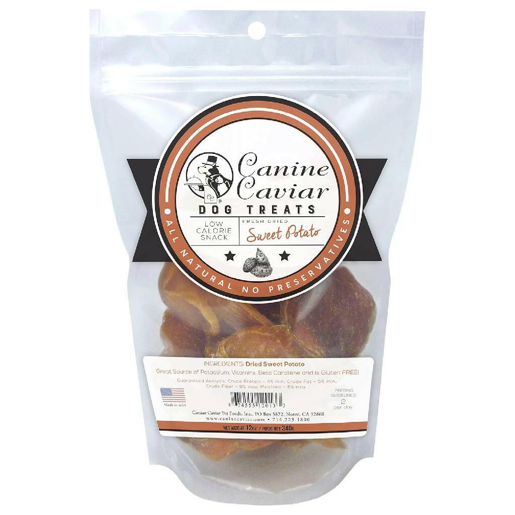 Canine Caviar Dried Sweet Potato Dog Treats