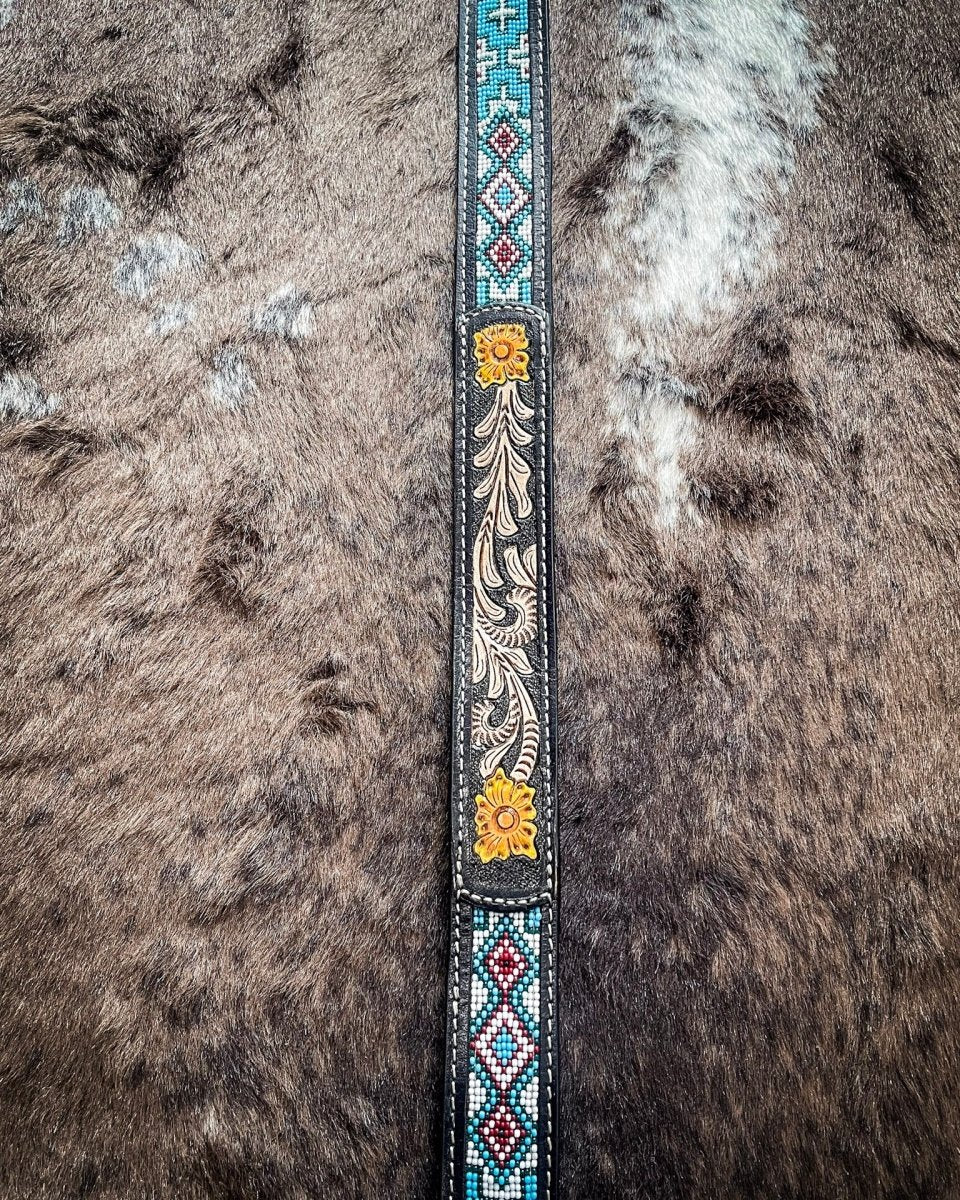 Canyonlands Hand-Tooled Purse Strap by Myra Bag