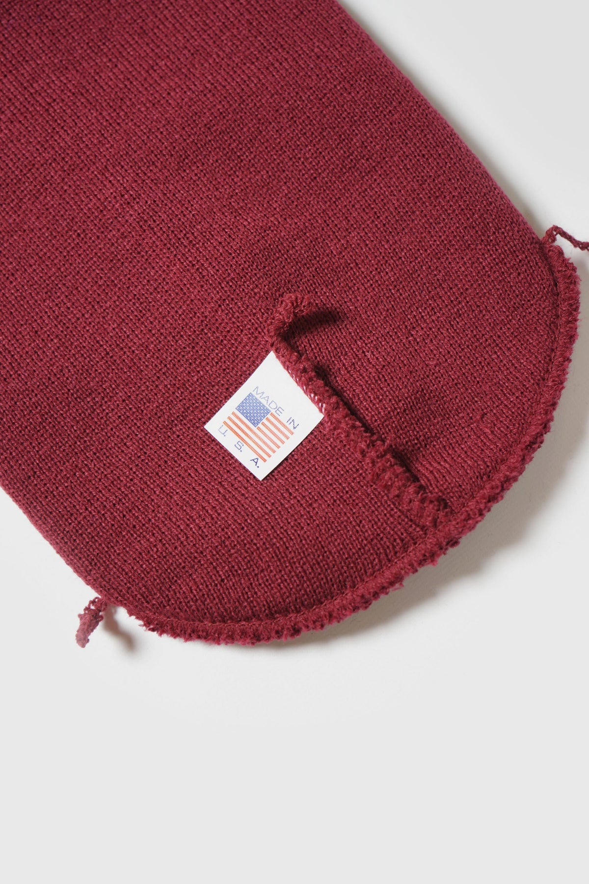 Acrylic Watch Cap / Burgundy