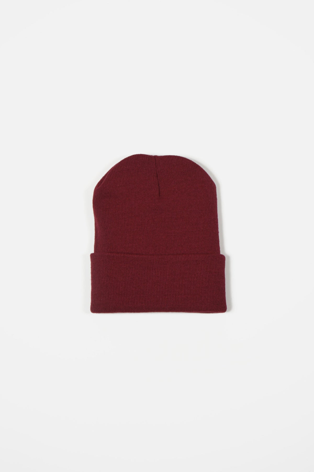 Acrylic Watch Cap / Burgundy