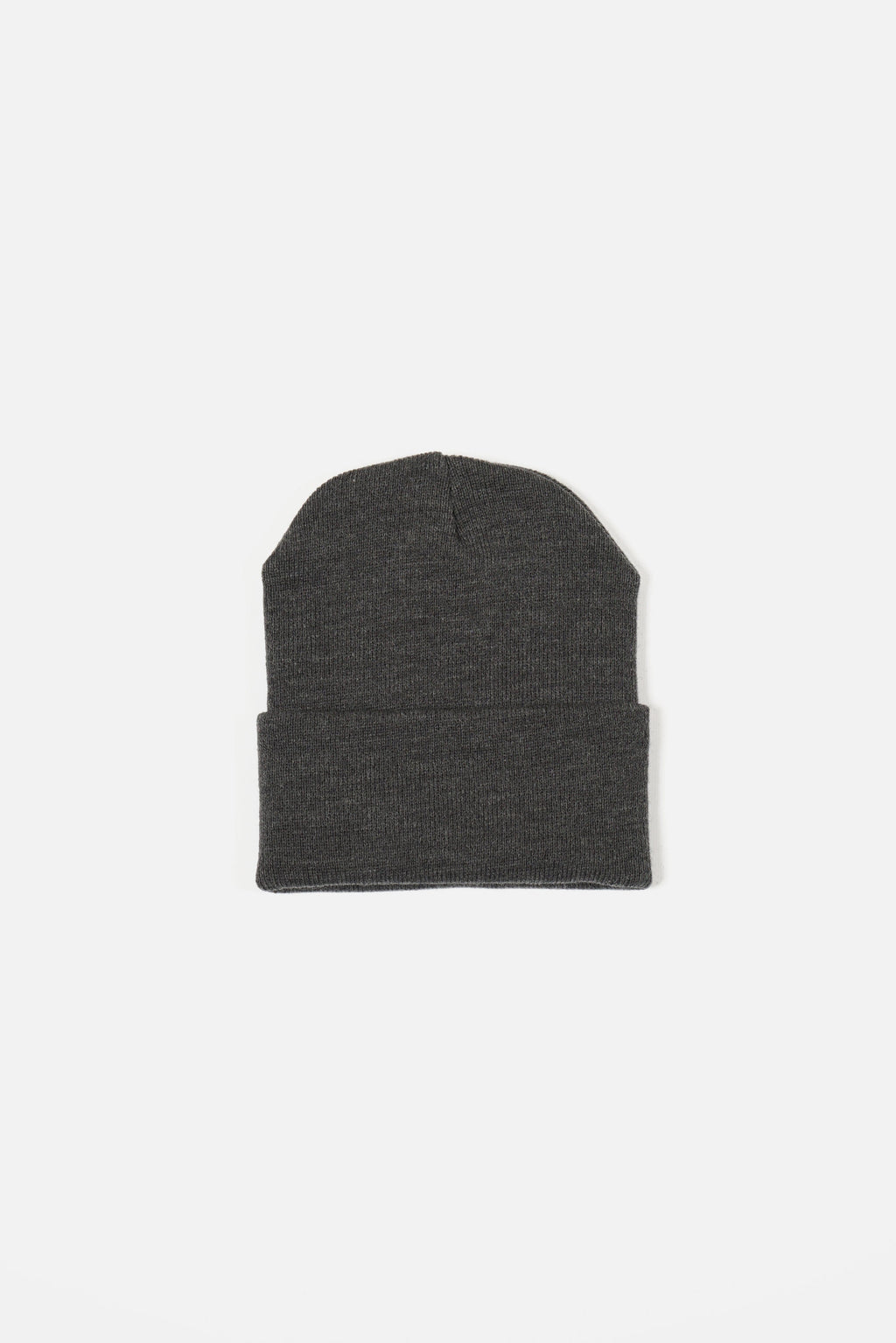 Acrylic Watch Cap Charcoal Gray