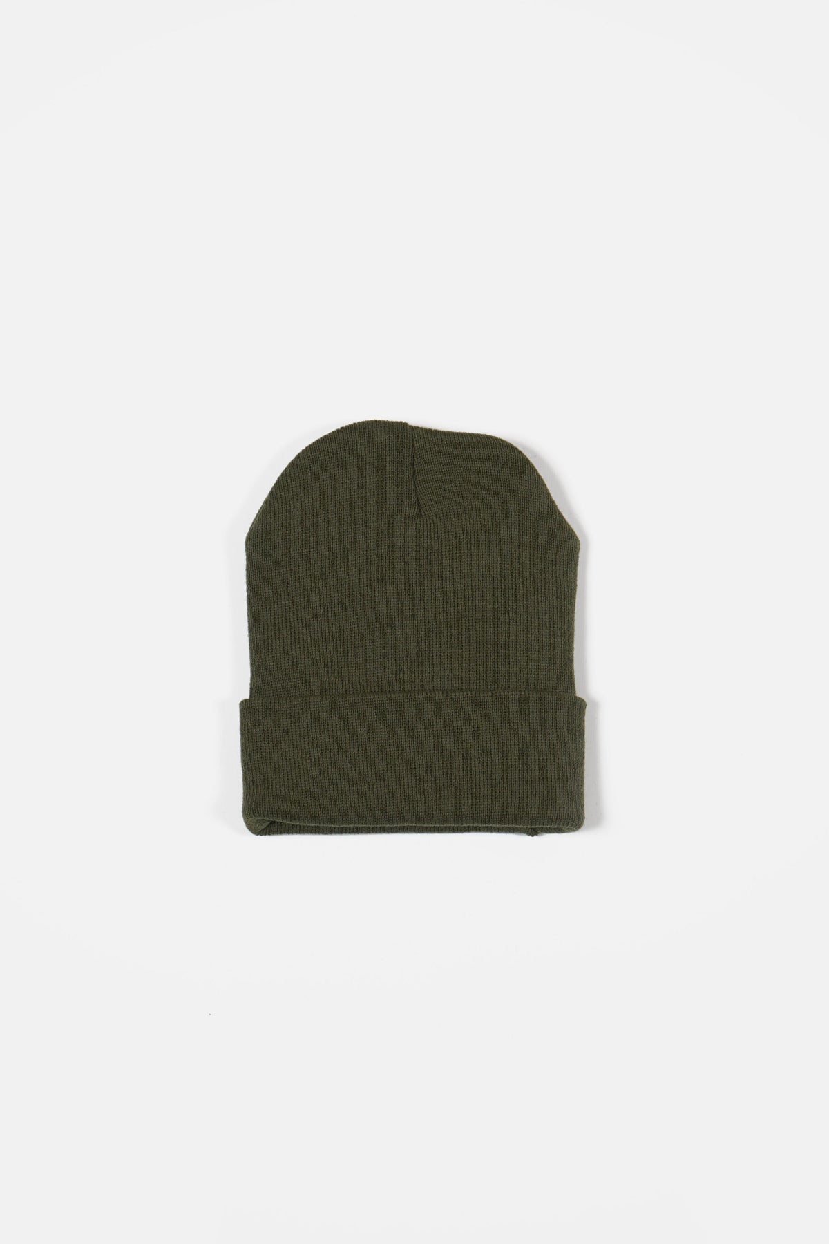 Acrylic Watch Cap Olive