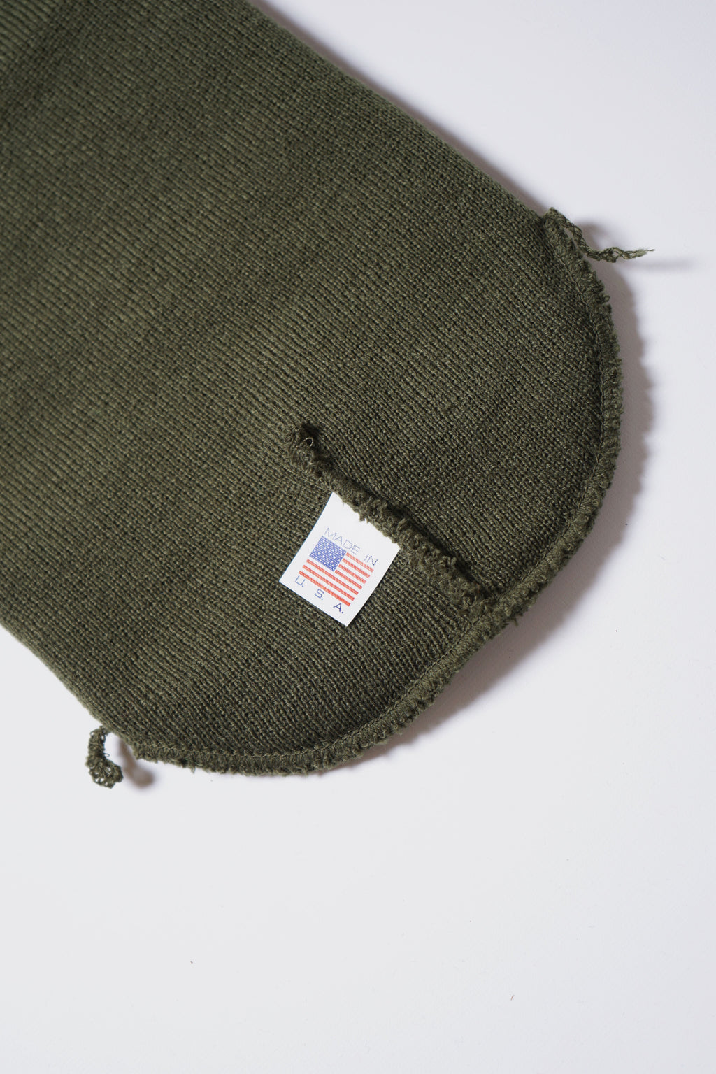Acrylic Watch Cap Olive