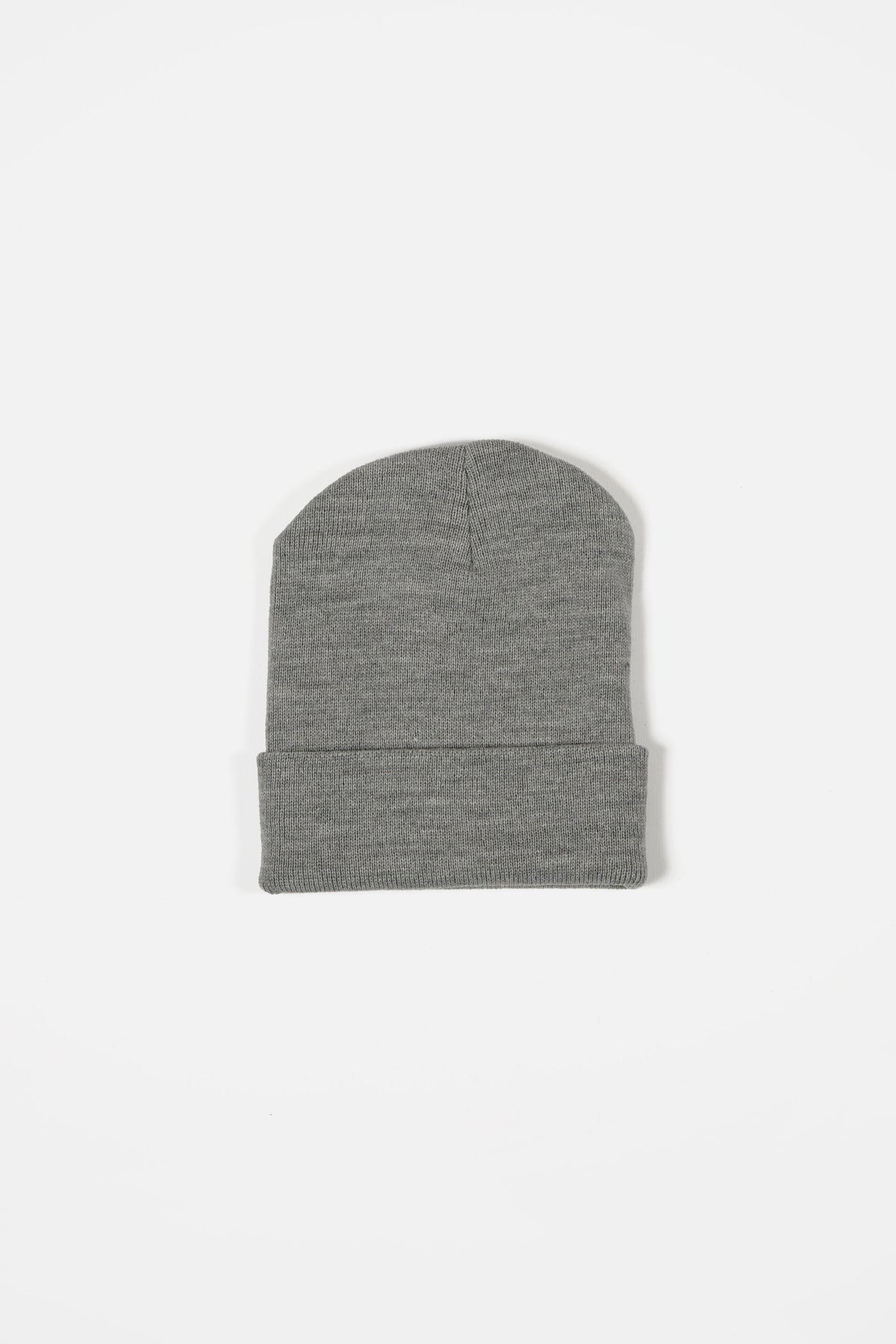 Acrylic Watch Cap Light Gray