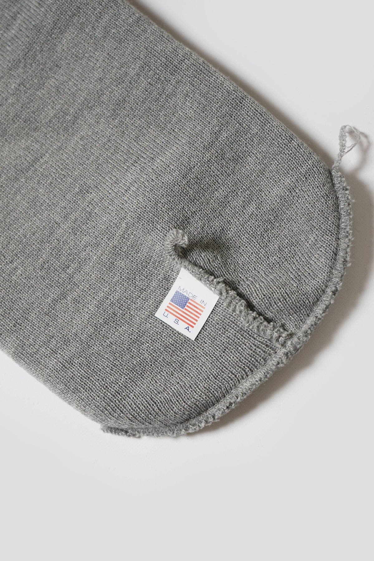 Acrylic Watch Cap Light Gray