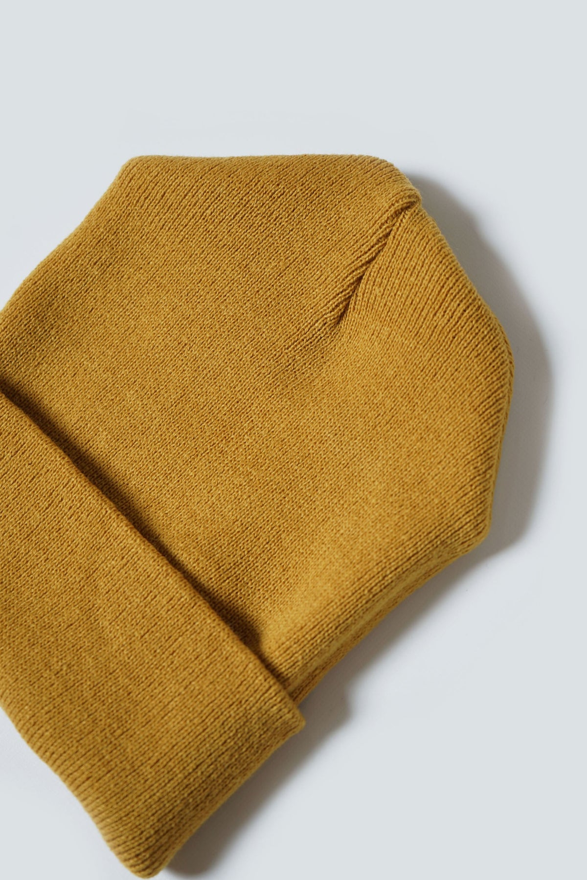 Acrylic Watch Cap / Mustard