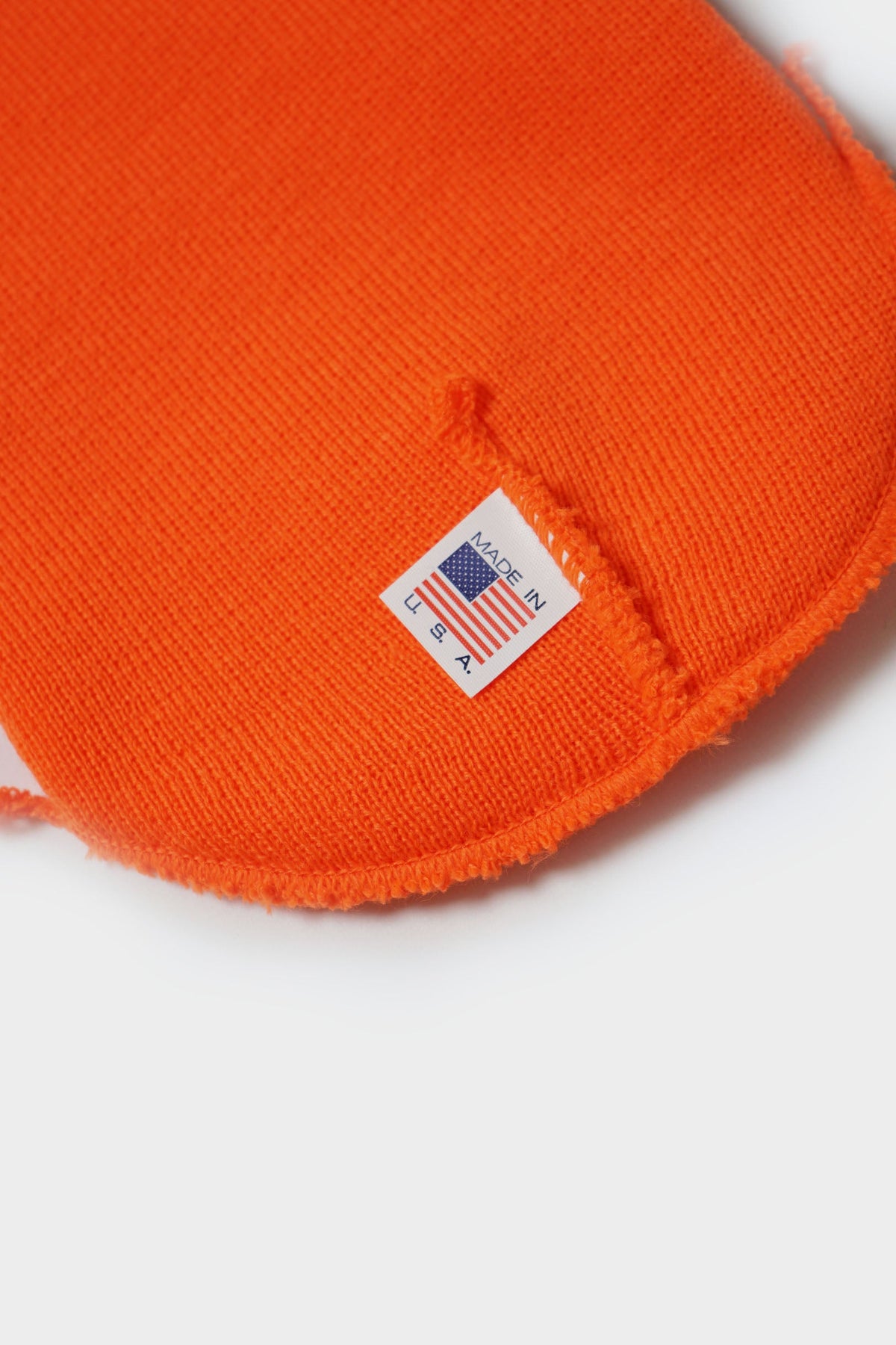 Acrylic Watch Cap Neon Orange