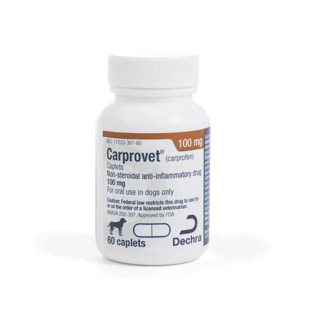 Carprovet (Carprofen) Caplets for Dogs, 100mg